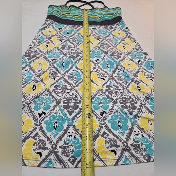 Lola Yellow and Green Spaghetti Strap Sundress Size M - Picture 7 of 10